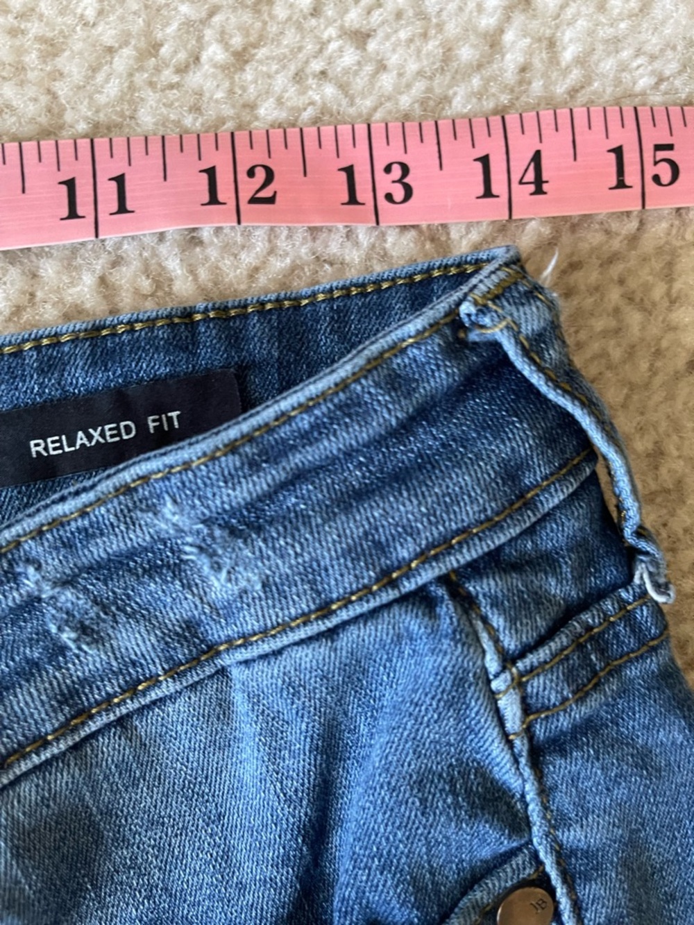 Judy Blue Medium Blue Skinny Jeans with Light Distressing size 30 - Picture 6 of 10